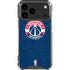 NBA Washington Wizards Blue Distressed iPhone 17 Pro Max Clear Case