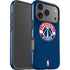 NBA Washington Wizards Blue Distressed iPhone 17 Pro Max Impact Case
