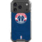 NBA Washington Wizards Blue Distressed iPhone 18 Pro Clear Case