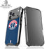 NBA Washington Wizards Blue Distressed iPhone 18 Pro Clear Case