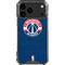 NBA Washington Wizards Blue Distressed iPhone 18 Pro Max Clear Case