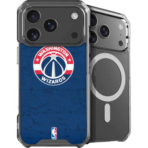NBA Washington Wizards Blue Distressed iPhone 18 Pro Max MagSafe Case