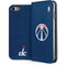 NBA Washington Wizards Blue Distressed iPhone 8 Folio Case