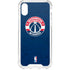 NBA Washington Wizards Blue Distressed iPhone XS Clear Case
