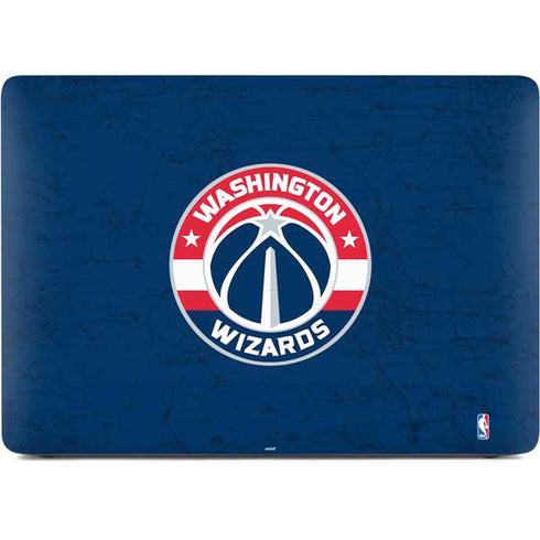 NBA Washington Wizards Blue Distressed Apple MacBook Air Skin