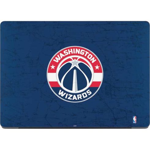 NBA Washington Wizards Blue Distressed Apple MacBook Pro 14-inch Skin