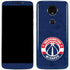 NBA Washington Wizards Blue Distressed Moto E5 Plus Skin