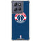 NBA Washington Wizards Blue Distressed Moto G 5G (2025) Clear Case
