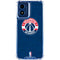 NBA Washington Wizards Blue Distressed Moto G 5G (2024) Clear Case