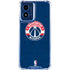 NBA Washington Wizards Blue Distressed Moto G 5G (2024) Clear Case