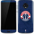 NBA Washington Wizards Blue Distressed Moto G6 Skin