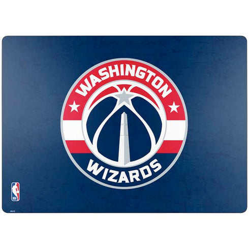 NBA Washington Wizards Blue Distressed Surface Laptop 7 13.8in Skin