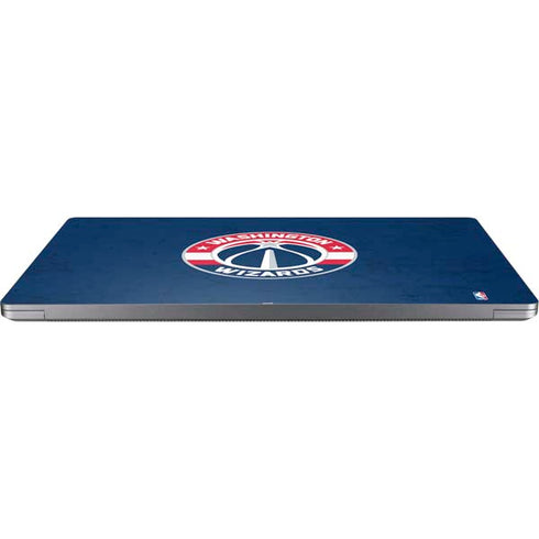 NBA Washington Wizards Blue Distressed Laptop Skins