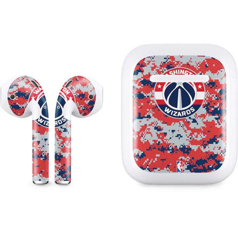 NBA Washington Wizards Camo Digi Apple AirPods Skin