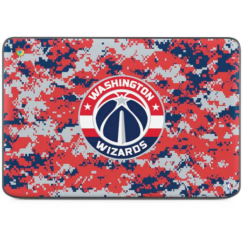 NBA Washington Wizards Camo Digi HP Chromebook Skin