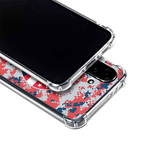 NBA Washington Wizards Camo Digi Galaxy A36 5G Clear Case