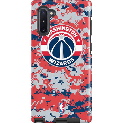 NBA Washington Wizards Camo Digi Galaxy Cases
