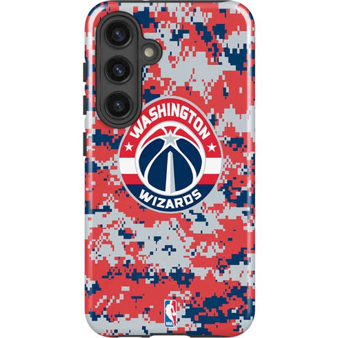 NBA Washington Wizards Camo Digi Galaxy S25 Impact Case