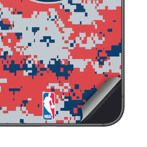 NBA Washington Wizards Camo Digi Galaxy S24 Plus Skin