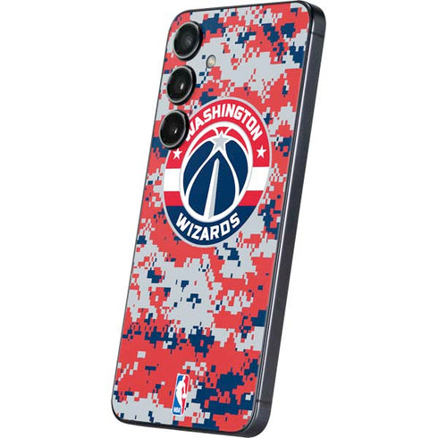 NBA Washington Wizards Camo Digi Galaxy S25 Skin