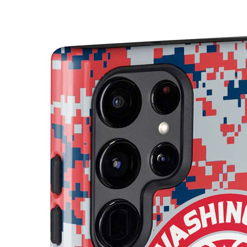 NBA Washington Wizards Camo Digi Galaxy S25 Ultra Impact Case