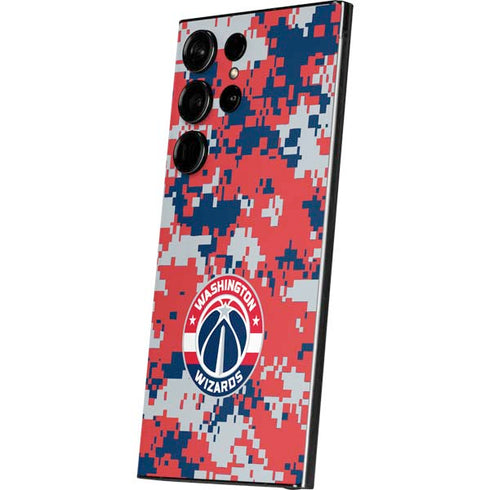 NBA Washington Wizards Camo Digi Galaxy S25 Ultra Skin