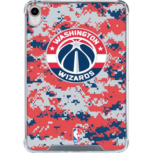 NBA Washington Wizards Camo Digi iPad 11th Gen (2025) Clear Case