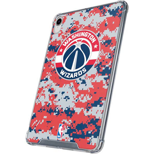 NBA Washington Wizards Camo Digi iPad 11th Gen (2025) Clear Case