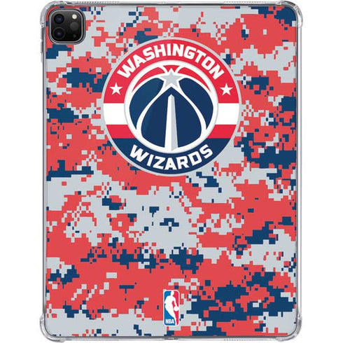 NBA Washington Wizards Camo Digi iPad Pro 11in (2024) Clear Case