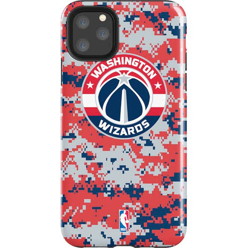 NBA Washington Wizards Camo Digi iPhone Cases