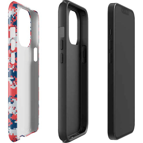 NBA Washington Wizards Camo Digi iPhone 15 Pro Impact Case