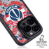 NBA Washington Wizards Camo Digi iPhone 15 Pro Kickstand Case
