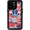 NBA Washington Wizards Camo Digi iPhone 15 Pro Waterproof Case