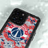 NBA Washington Wizards Camo Digi iPhone 15 Pro Waterproof Case