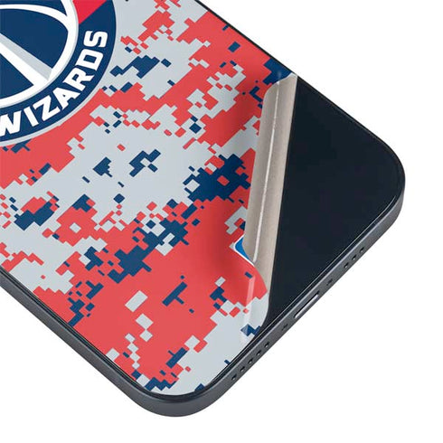 NBA Washington Wizards Camo Digi iPhone 15 Skin