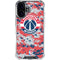 NBA Washington Wizards Camo Digi iPhone 16 Plus Clear Case