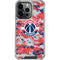 NBA Washington Wizards Camo Digi iPhone 16 Pro Clear Case
