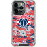 NBA Washington Wizards Camo Digi iPhone 16 Pro Clear Case