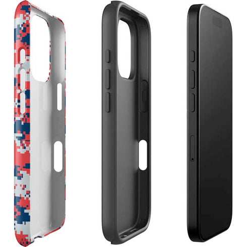 NBA Washington Wizards Camo Digi iPhone 16 Pro Impact Case