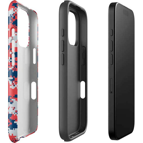 NBA Washington Wizards Camo Digi iPhone 16 Pro Max Impact Case