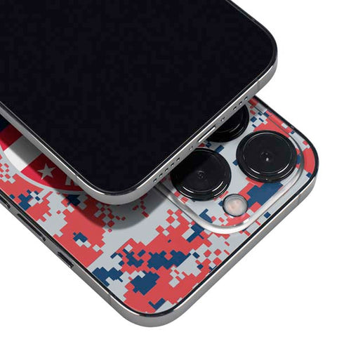NBA Washington Wizards Camo Digi iPhone 16 Pro Skin