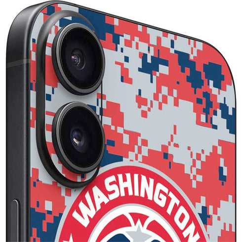 NBA Washington Wizards Camo Digi iPhone 16 Skin