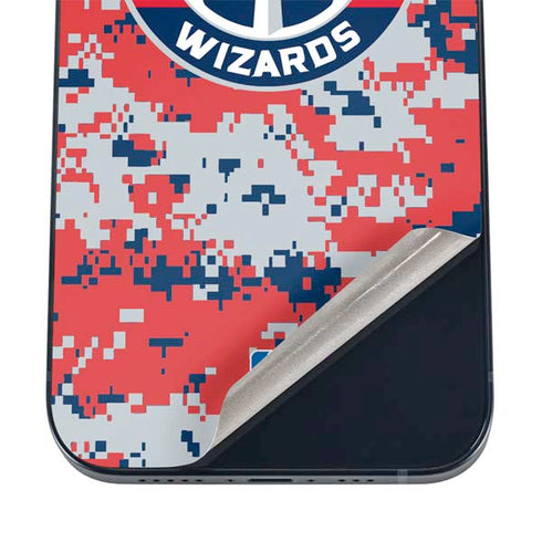 NBA Washington Wizards Camo Digi iPhone 16 Skin