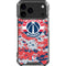 NBA Washington Wizards Camo Digi iPhone 18 Pro Max Clear Case