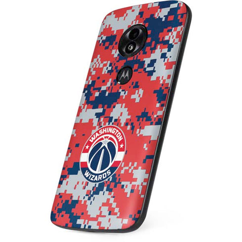 NBA Washington Wizards Camo Digi Moto E5 Play Skin