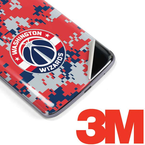 NBA Washington Wizards Camo Digi Moto E5 Plus Skin