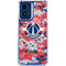 NBA Washington Wizards Camo Digi Moto G 5G (2024) Clear Case