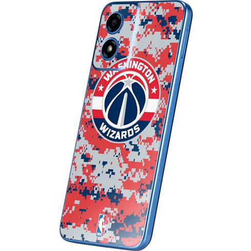 NBA Washington Wizards Camo Digi Moto G Play 4G (2024) Skin