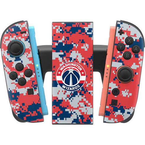 NBA Washington Wizards Camo Digi Nintendo Switch 2 (2025) Joy-Con Controller Skin