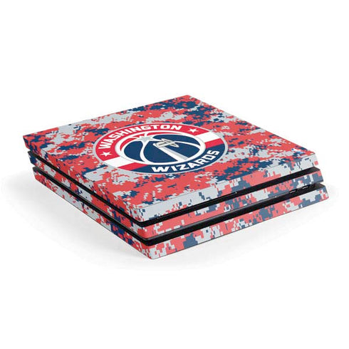 NBA Washington Wizards Camo Digi PlayStation PS4 Skins